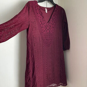 Boho lace Dress Size Medium